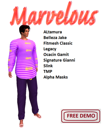 Marvelous Mens Casual Slim Pant & Long Sleeve Shirt DEMO