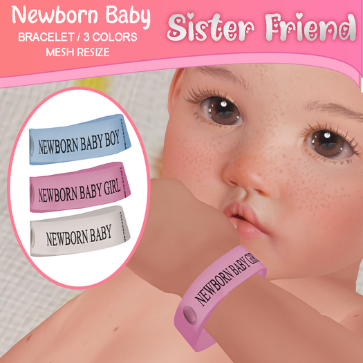 SF NEWBORN BRACELET