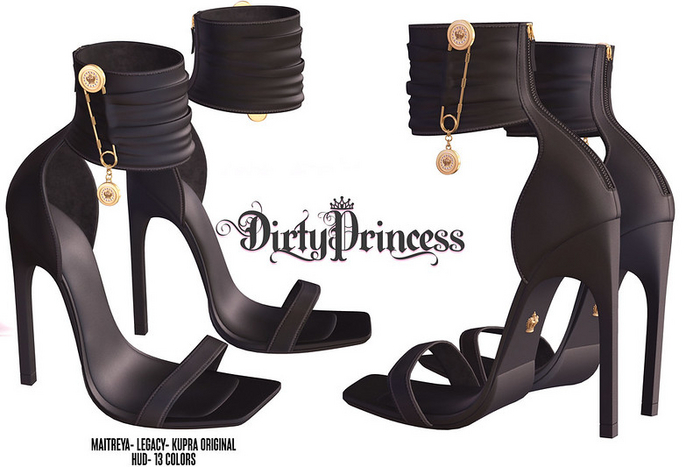 DIRTY PRINCESS-Obsession  Princess Heelss w/Hud 13 Colors