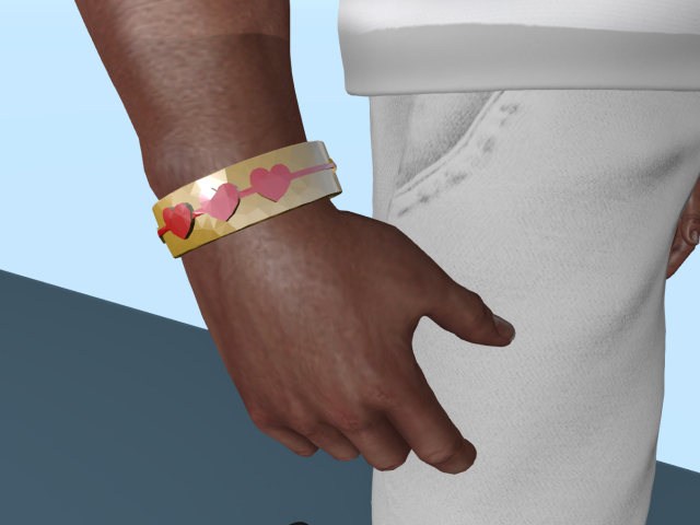 Cupid's Arrow Bangle (M + F)