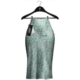 Emery Dirand Midi Skirt Sea