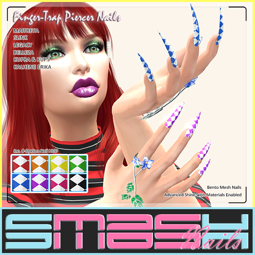 SMASH - Finger-Trap Piercer Nails