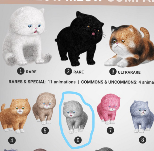 SEmotion Libellune Meow Meow Companion COMMON 06