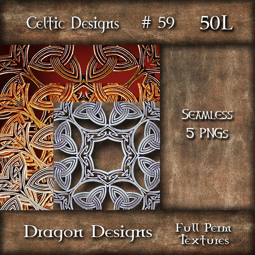 Dragon Designs Seamless Celtic Knot - 59