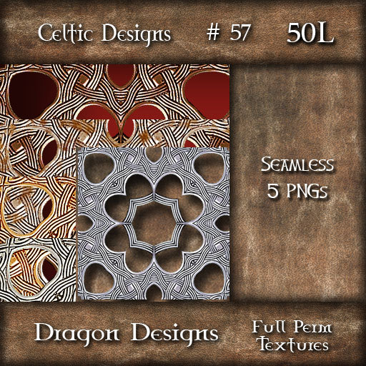 Dragon Designs Seamless Celtic Knot - 57