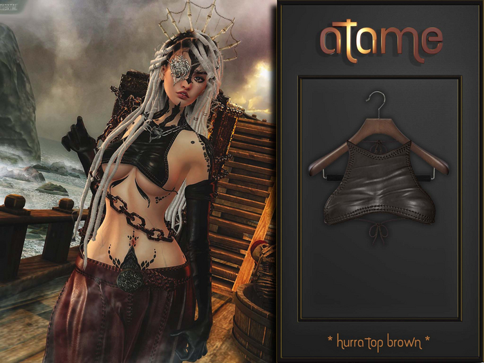 AtaMe - Hurra Top Brown