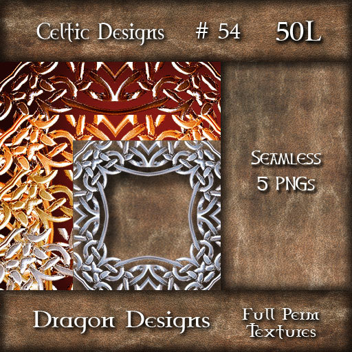 Dragon Designs Seamless Celtic Knot - 54