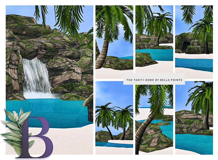 700 Prims | L$499/wk | 11,309sqm | Tahitian Skydome