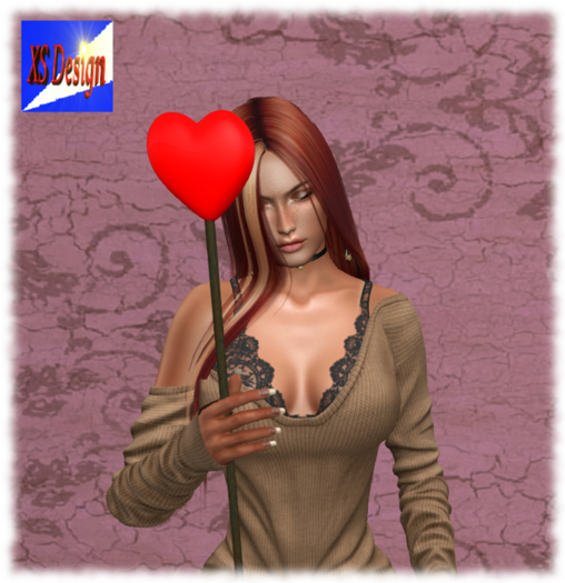XSD_Happy Valentine`s Day Heart Stick ;D (add)
