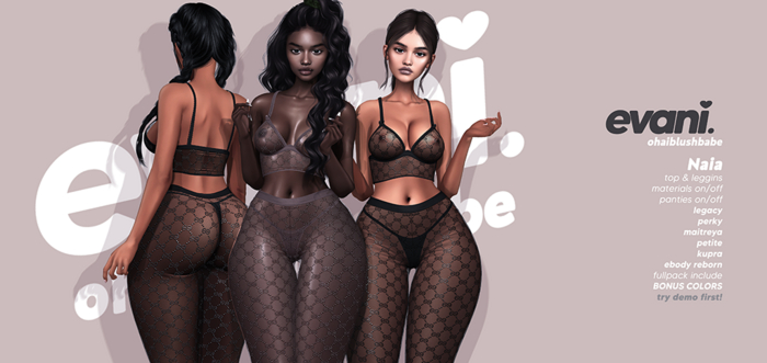 evani. Naia top - fullpack