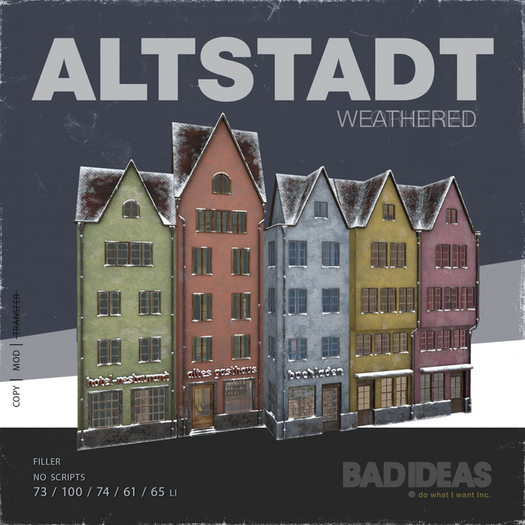 ' BAD IDEAS ' Altstadt - weathered