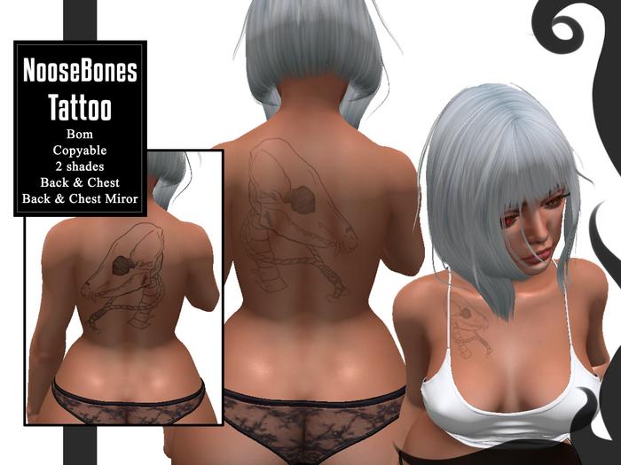 [TE] Noose Bone Tattoo