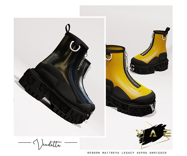 Vague. Vendetta Boots FatPack