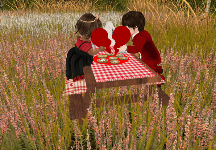 Valentine Table for TD / Bebe