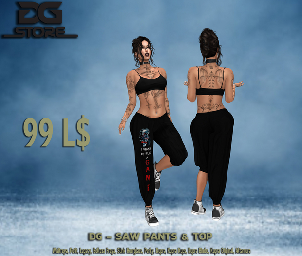 DG - SAW Pants & Top  - Box