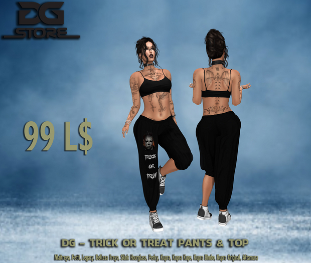 DG  - Trick or Treat Pants & Top - Box