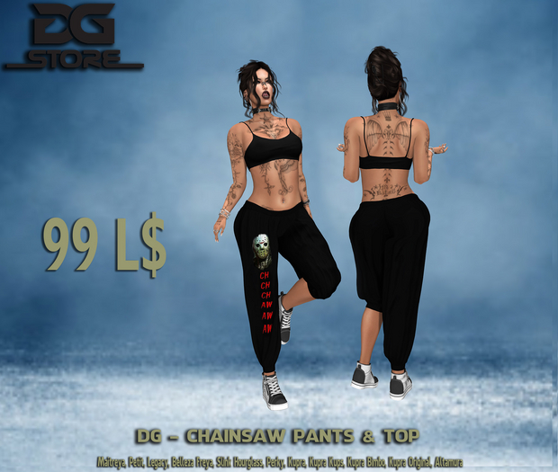 DG - Chainsaw - Pants & Top - Box