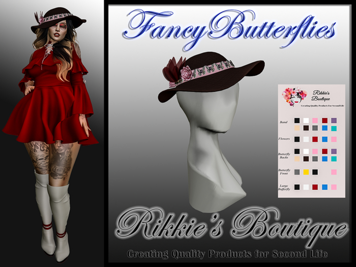 Fancy Hat Butterfly Edition [Brown]