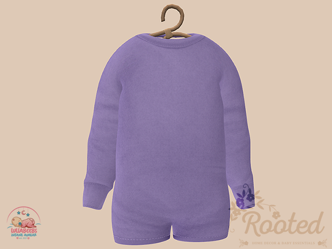 Rooted - Yuko Bodysuit - Purple