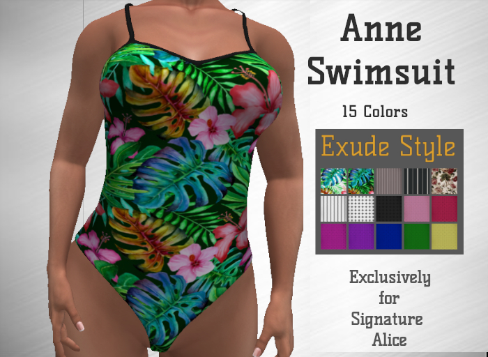 !! Exude Style !! Anne Swimsuit for Signature Alice