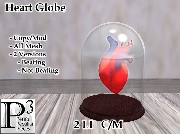 [P3] - Heart Globe