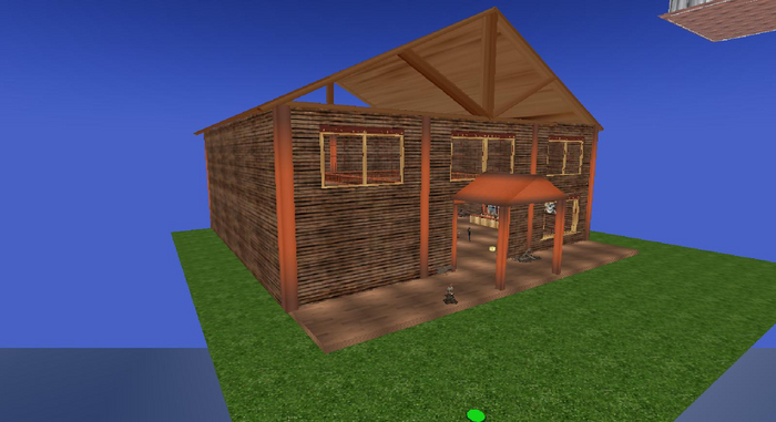 Pirate decorated club(100p)