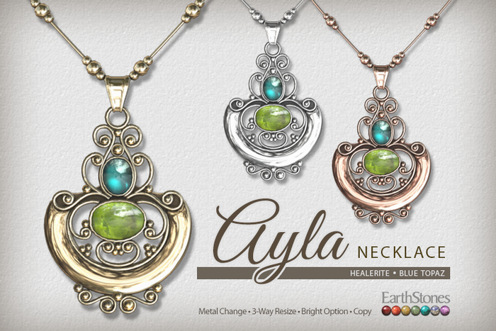 EarthStones Ayla Necklace ~ Healerite