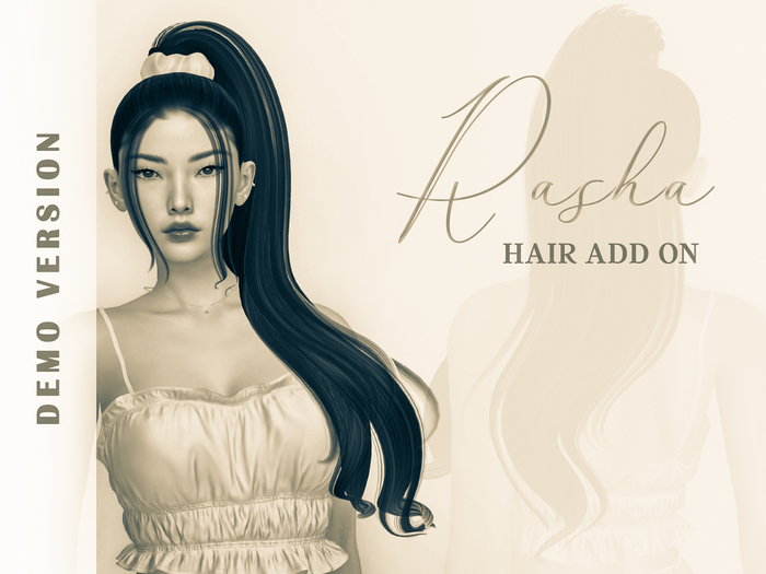 [NR] RASHA HAIR ADD ON - DEMO