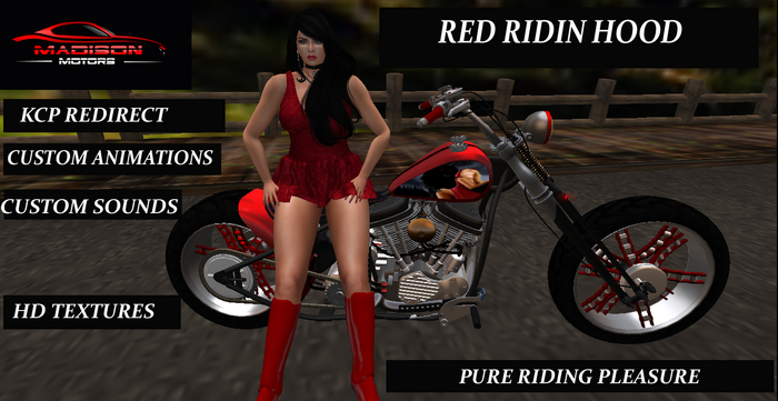 Motorcycle Red Riding Hood