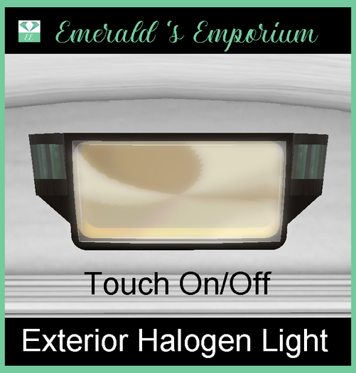 Exterior Light - Halogen 1 Prim 