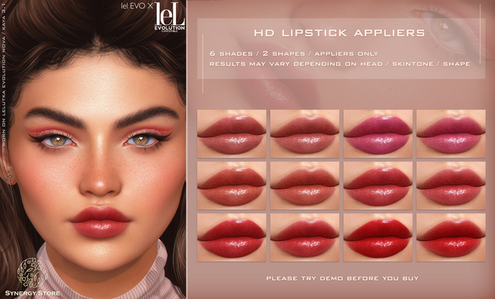 [SYN] Synergy HD Lipstick Victoria LELUTKA EVO/EVO X
