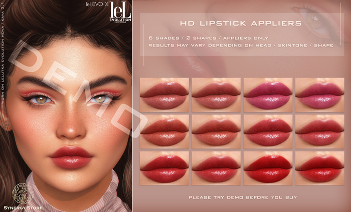 DEMO [SYN] - HD Lipstick Victoria LELUTKA EVO/EVO X