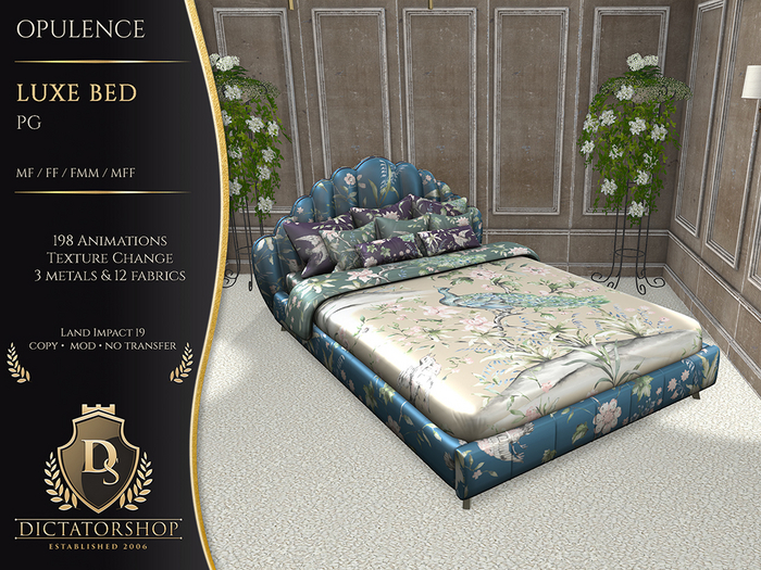 [Ds] Opulence - Luxe Bed PG