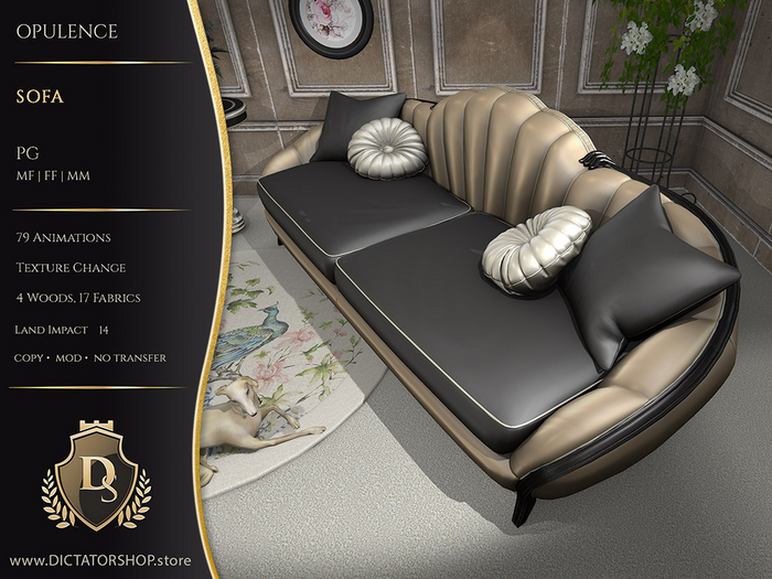 [Ds] Opulence - Sofa PG