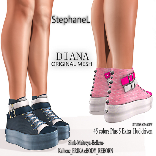 [StephaneL] DIANA  SNEAKERS - SLINK-MAITREYA-BELLEZA