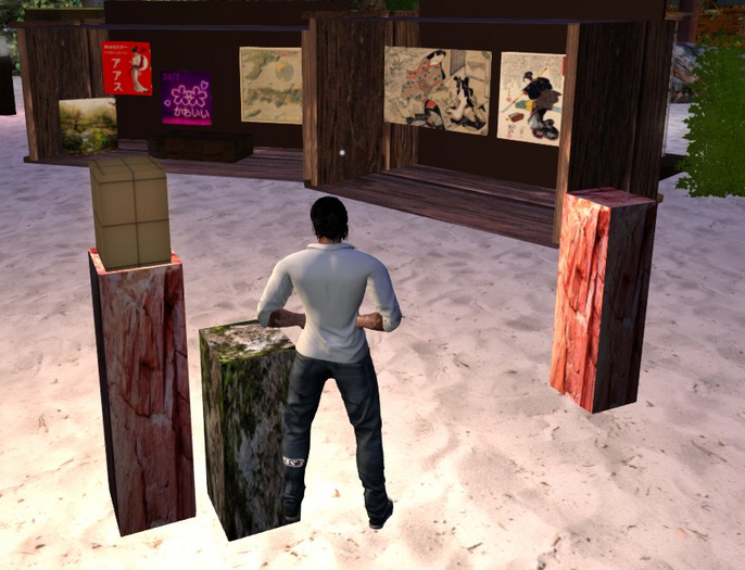 Sockel outdoor Red SLS