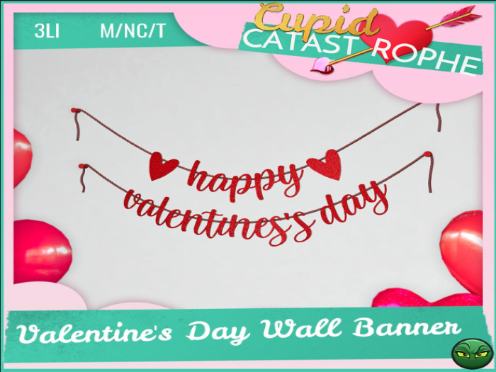 MadPea Valentine's Day Wall Banner