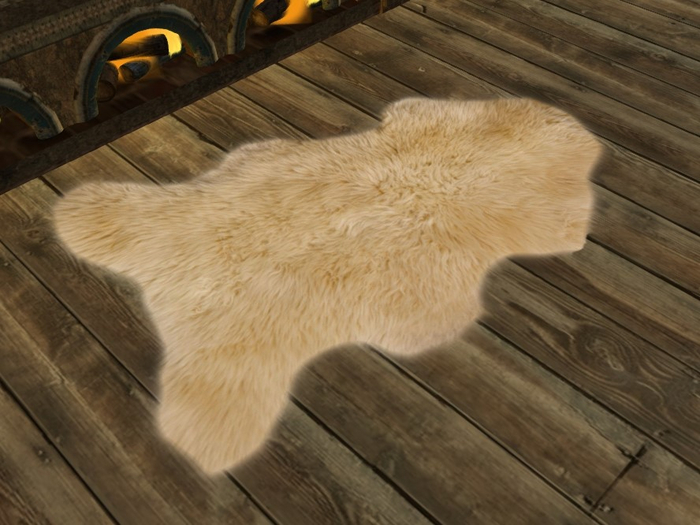 Sheepskin Fur / Rug / light  02.2022