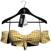 Emery Dua Top Checked Yell