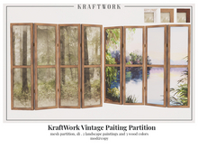 KraftWork Vintage Painting Partition (Add Me)