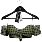 Emery Dua Top Checked Fig