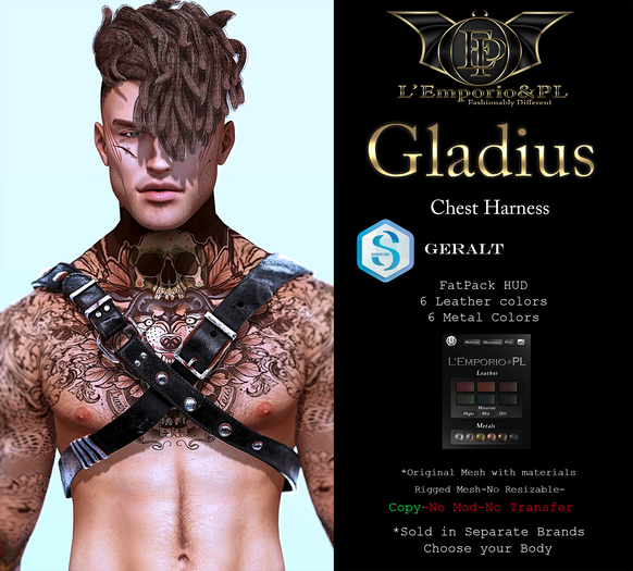 L'Emporio&PL ::*Gladius*:: -Chest Harness-Signature Geralt-