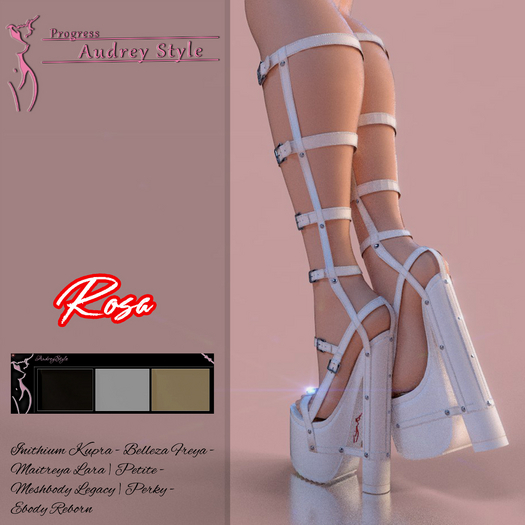 .:: AS ::. Rosa Boots - White  