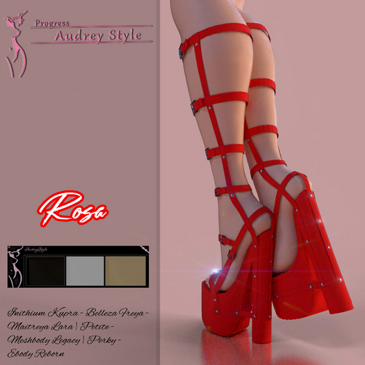 .:: AS ::. Rosa Boots - Red 
