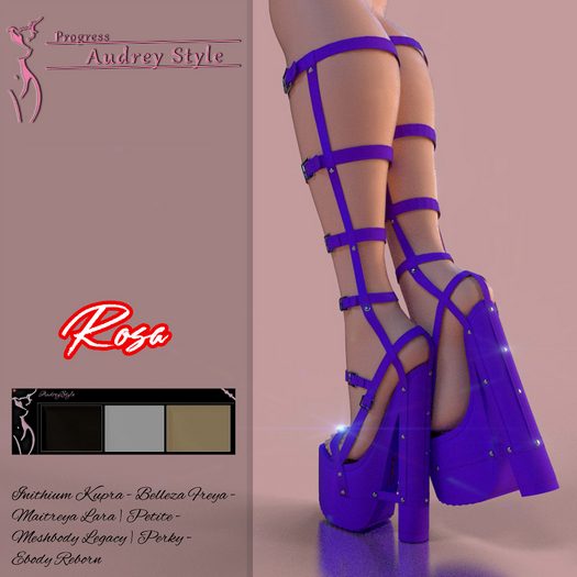 .:: AS ::. Rosa Boots - Purple 