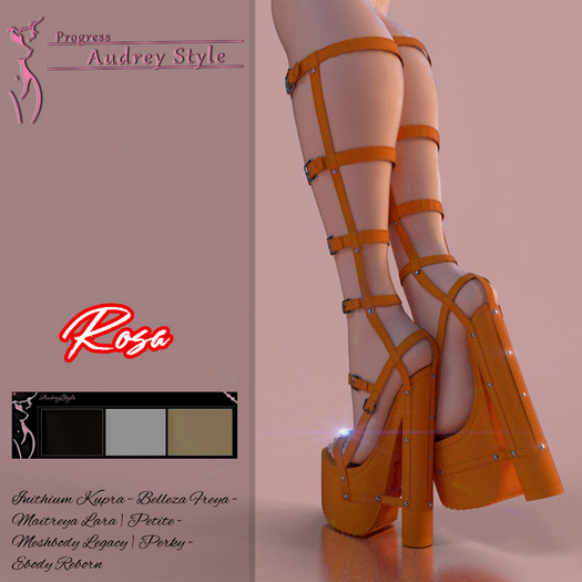 .:: AS ::. Rosa Boots - Orange  