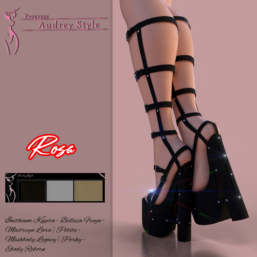 .:: AS ::. Rosa Boots - Black 