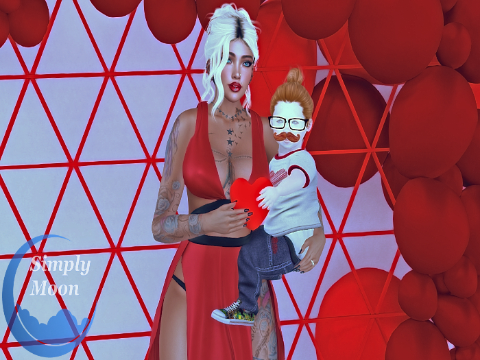 Simply Moon - Be My Valentine Pose (Props Included)