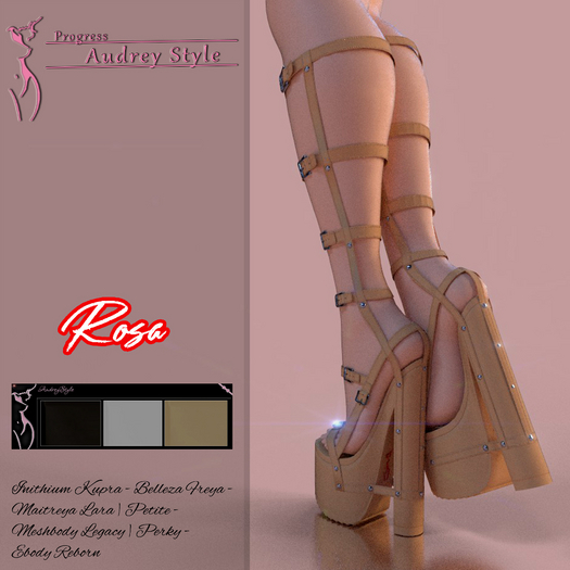 .:: AS ::. Rosa Boots - Beige 