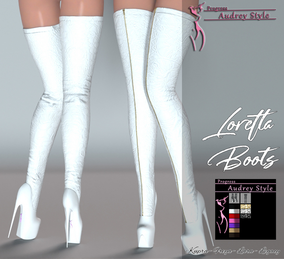 .:: AS ::. Loretta Boots - White   